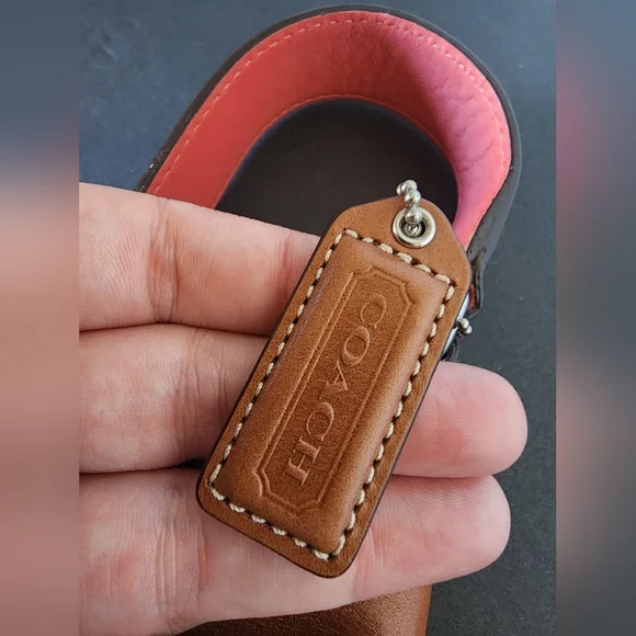 Coach Hampton Herringbone Slim Hobo - Leather, Suede, & Tweed, EUC, 2007, F11214 - Picture 5 of 15